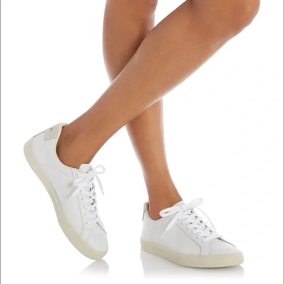 Veja Esplar White Sneakers Sz 38/7 - Picture 2 of 15